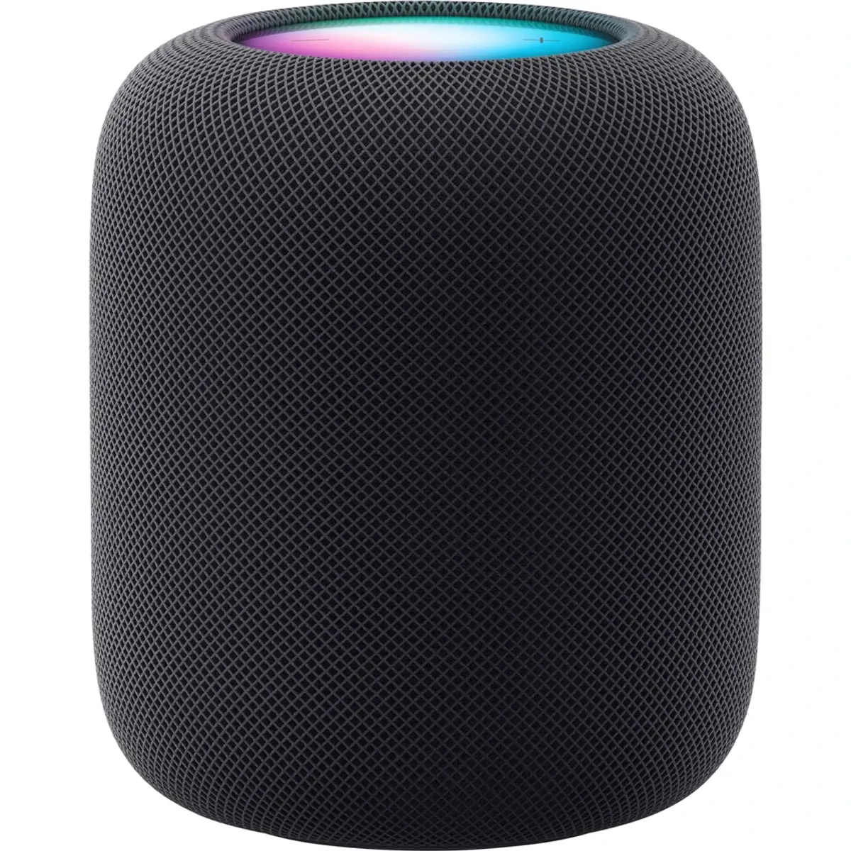 Apple HomePod Minuit, coloris Minuit, vue de face