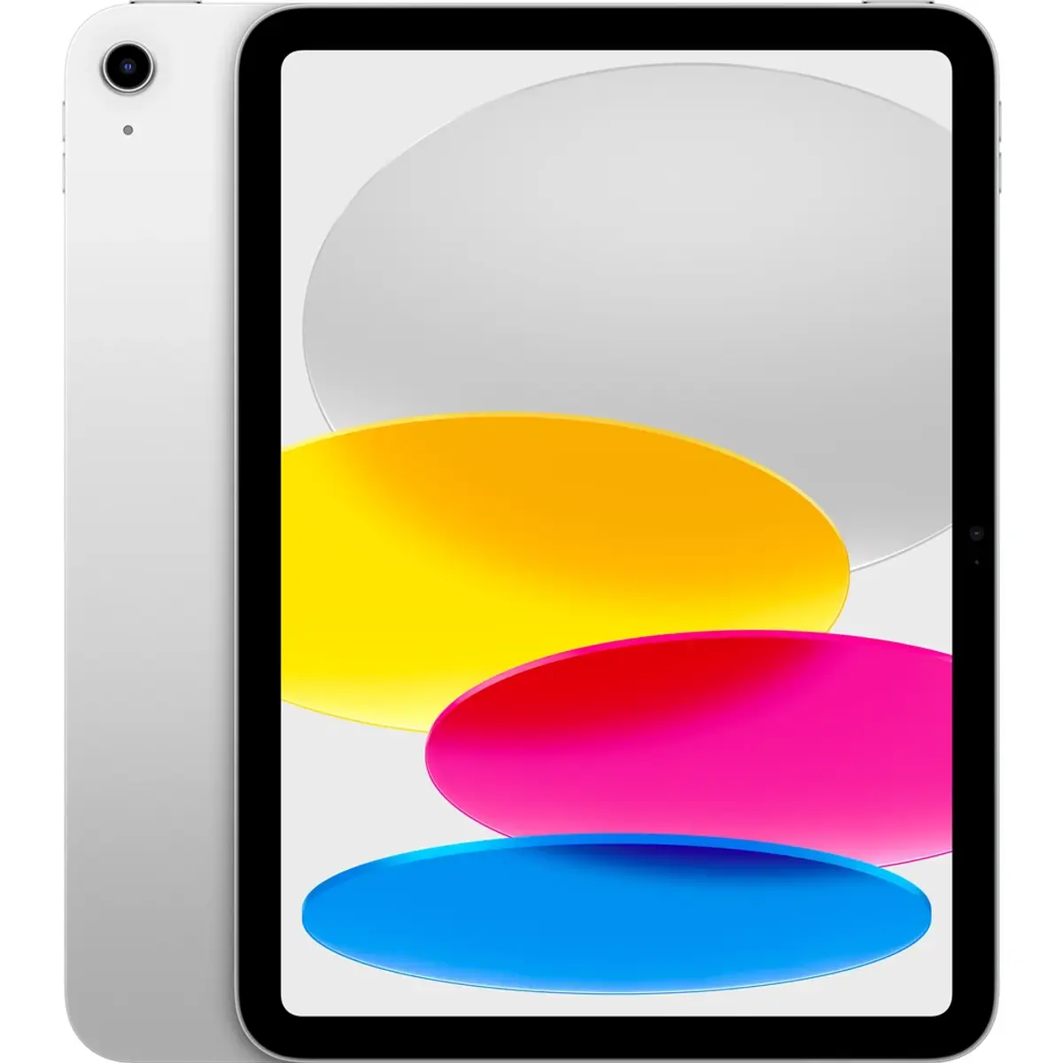 Apple iPad (2025) 11" Wi-Fi, coloris Argent, vue de face