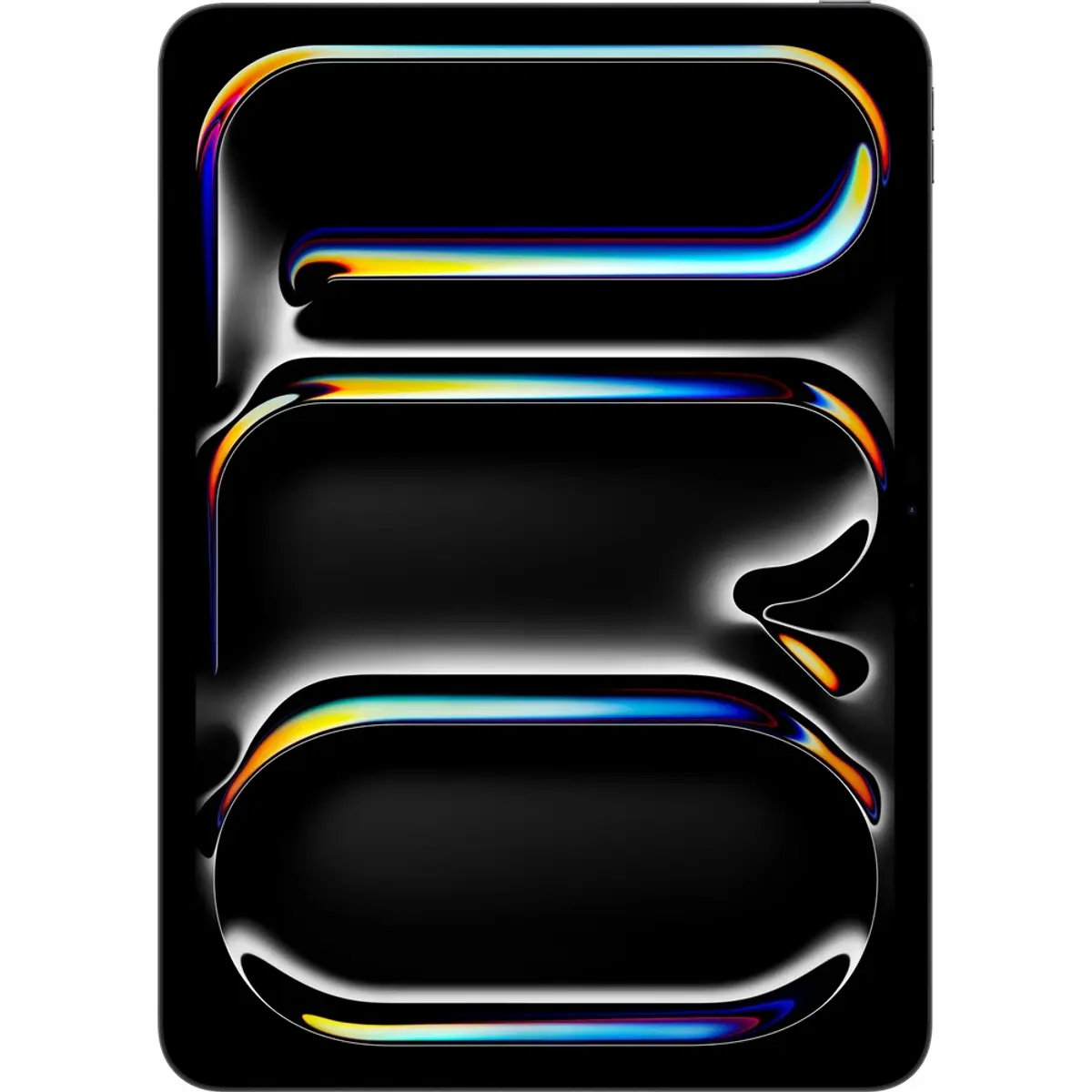 Apple iPad Pro (2025) 11" Wi-Fi, coloris Noir, vue de face