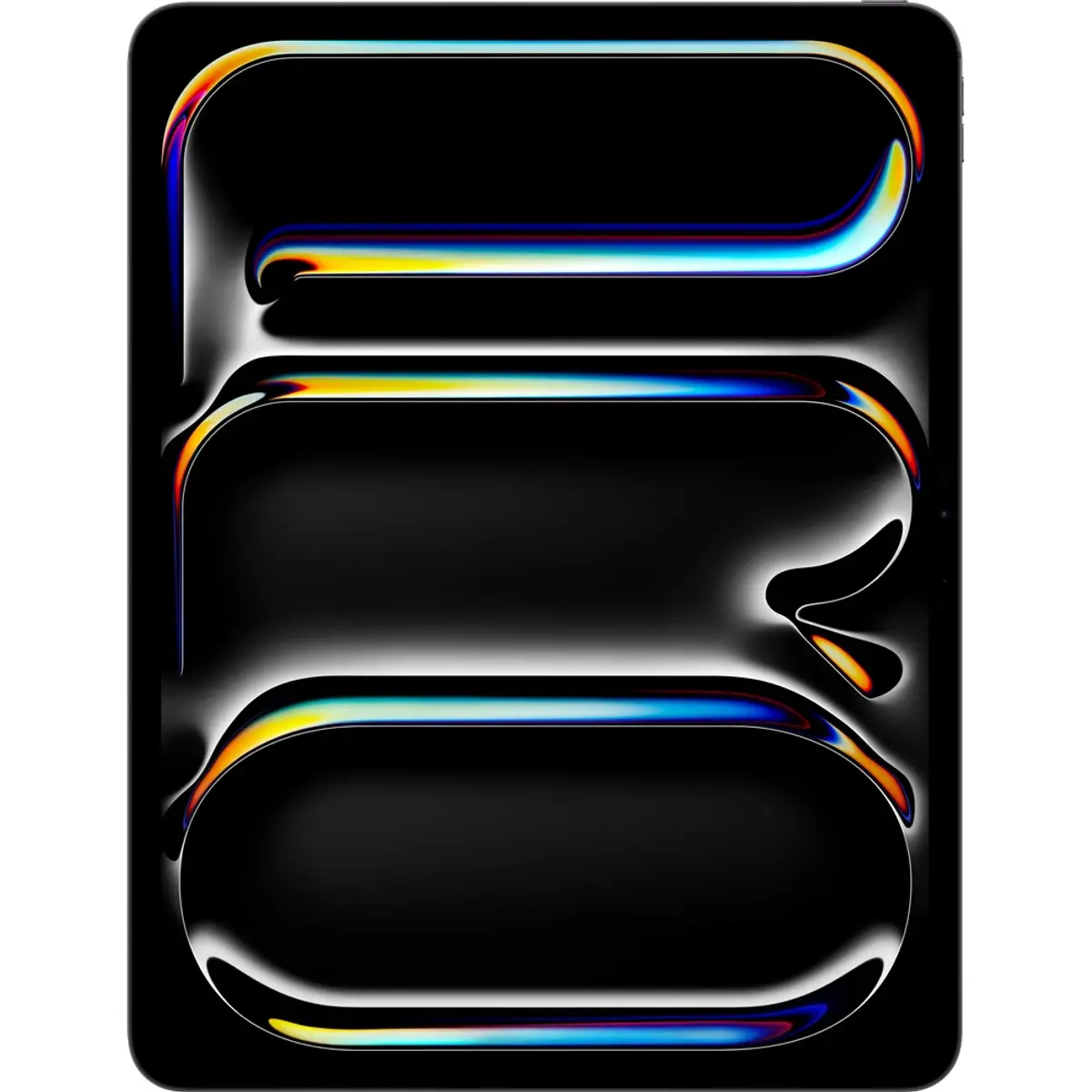 Apple iPad Pro (2025) 13" Wi-Fi, coloris Noir, vue de face