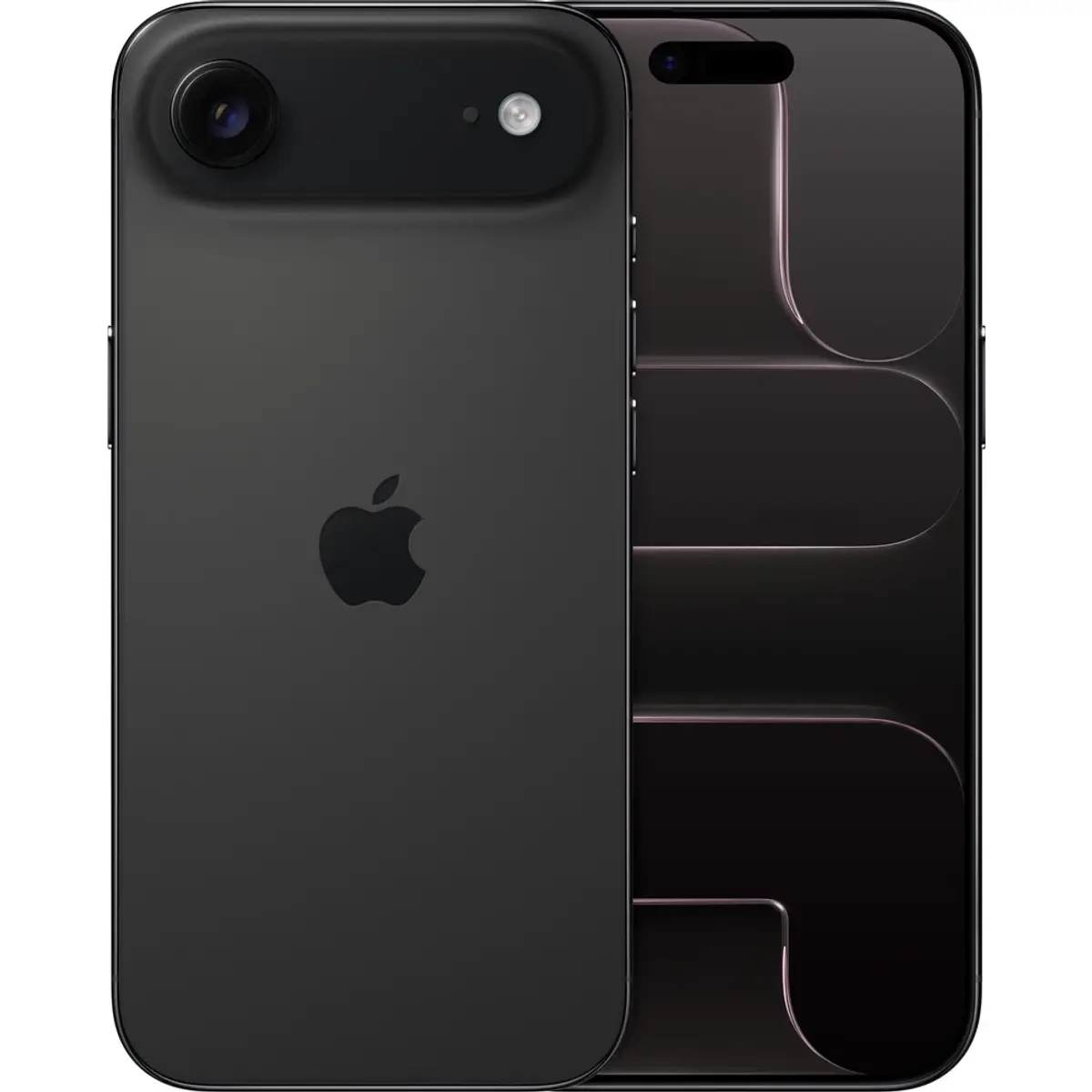 Apple iPhone Air, coloris Noir, vue de face