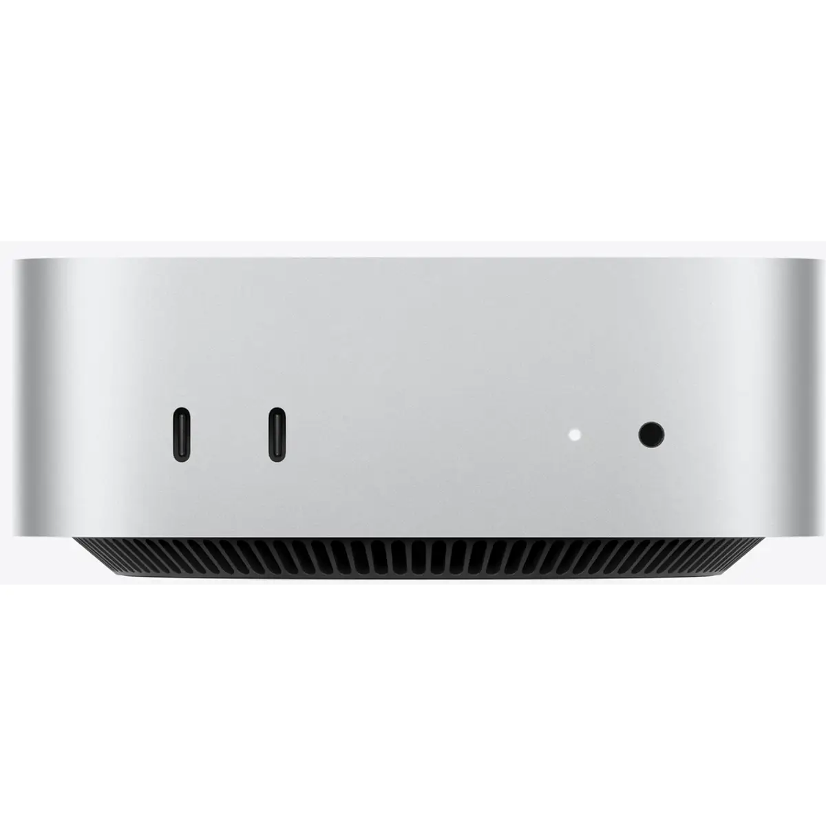 Apple Mac mini (2026) M5 Pro (15 CPU/16 GPU) 24 Go/512 Go, coloris Argent, vue de face