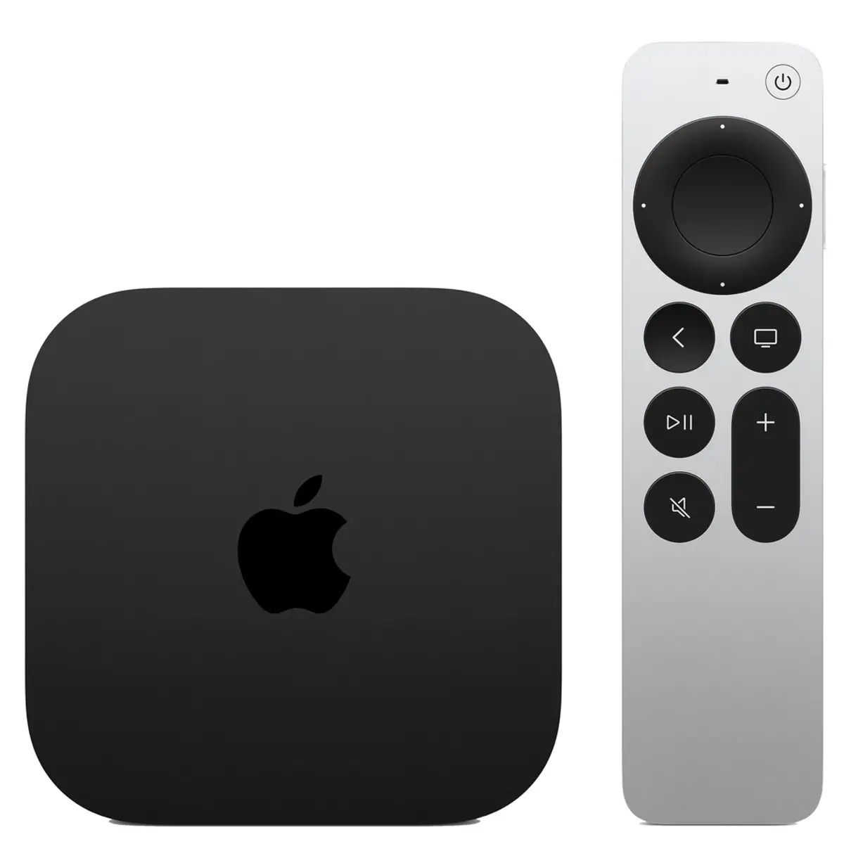 Apple TV 4K (2026) 128 Go, coloris Noir, vue de face