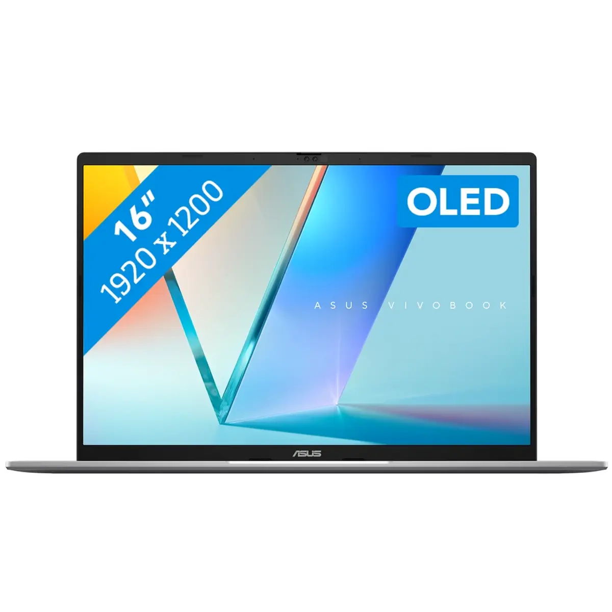ASUS Vivobook S16 OLED M3607HA-SH5NDW, coloris Bleu, vue de face