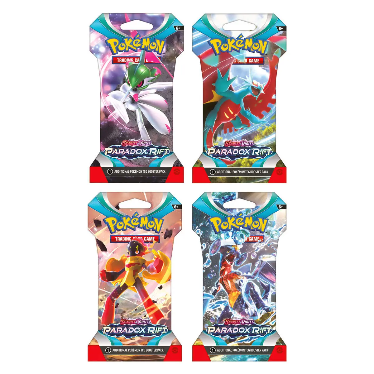 Blister - Pokemon - Ev04 Faille Paradoxe (version Anglaise) — Pokémon TCG