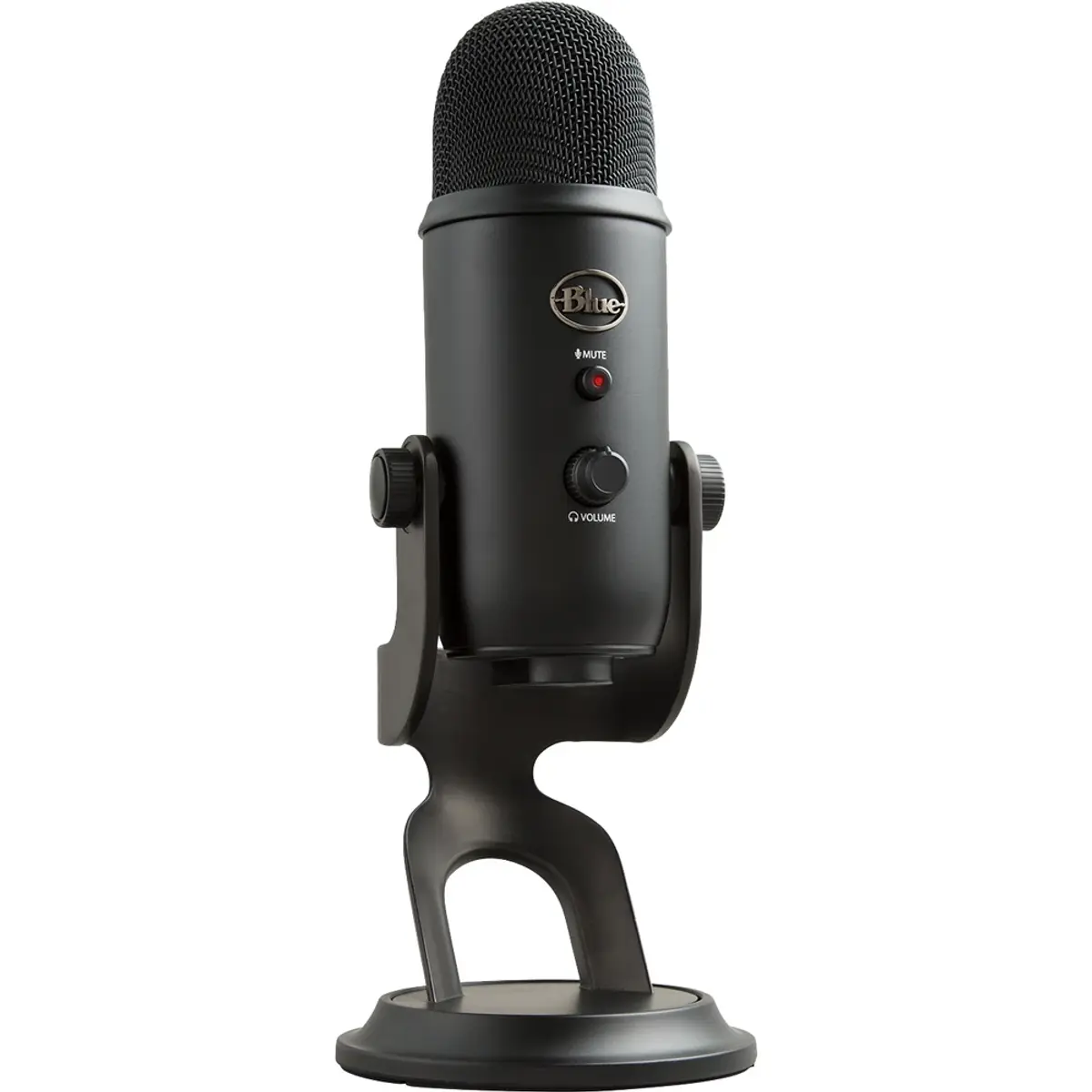 Blue Yeti Blackout, coloris Blue, vue de face