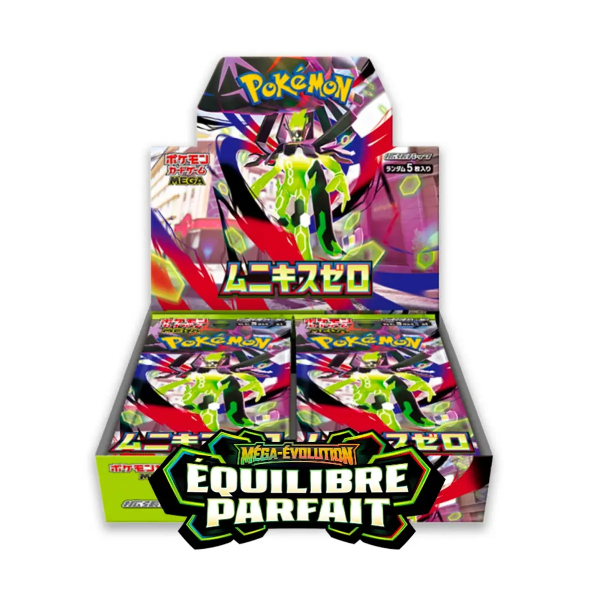 Boîte de boosters Pokémon TCG — Munikis Zero - M3 — Pokémon