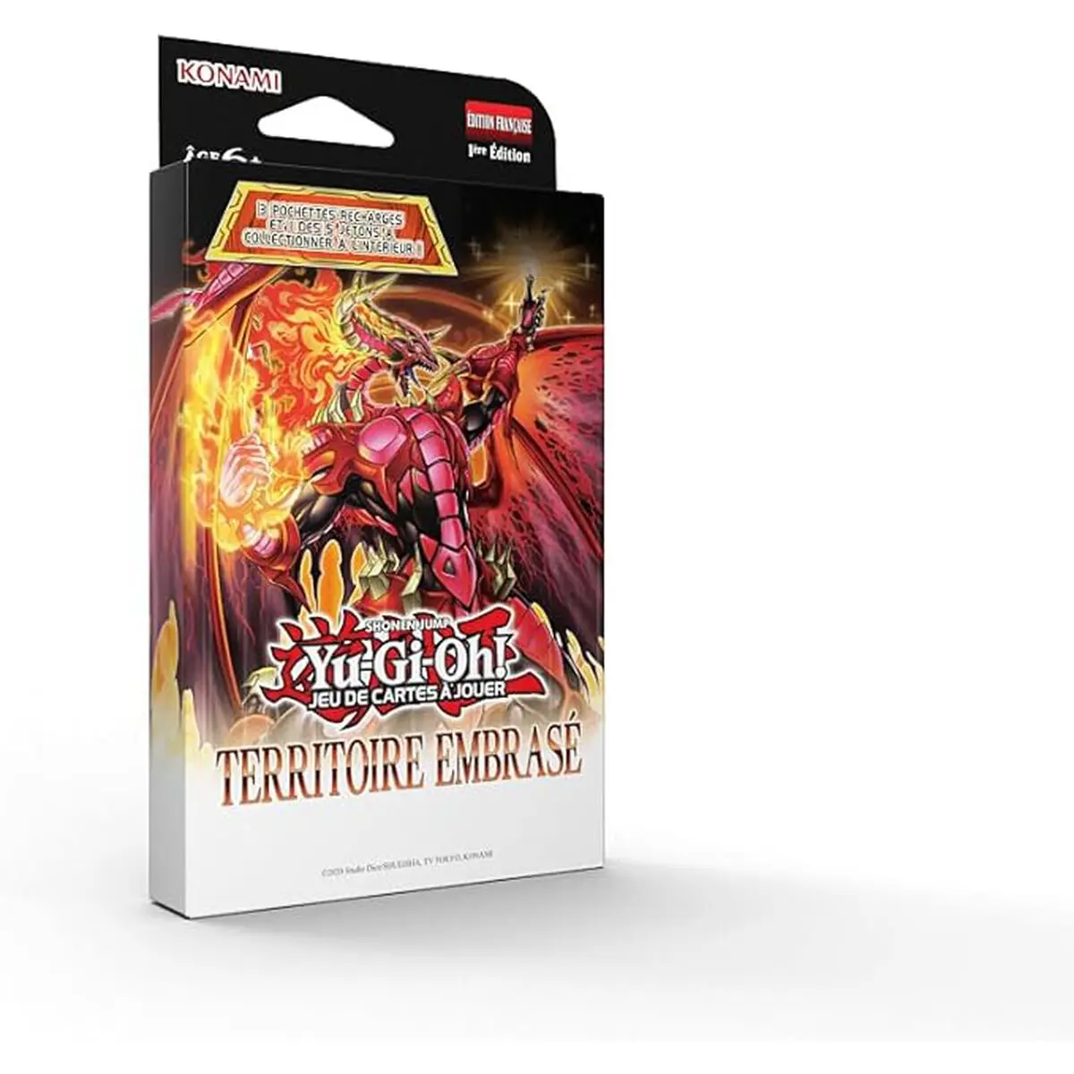 Booster Tripack - Yu-gi-oh! - Territoire Embrasé — Yu-Gi-Oh!
