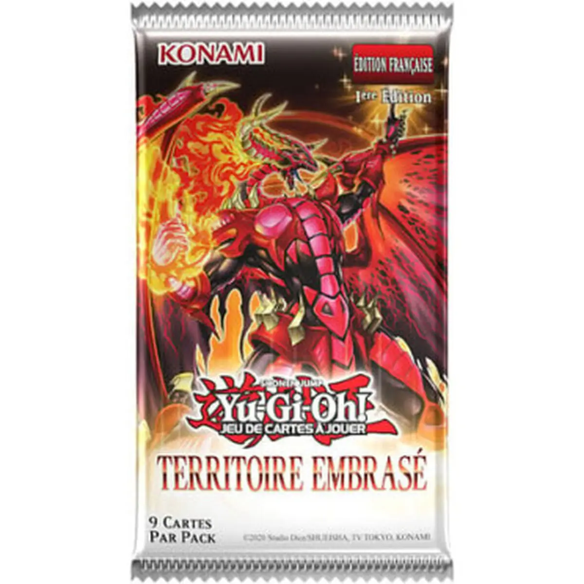 Booster - Yu-gi-oh! - Territoire Embrasé — Yu-Gi-Oh!