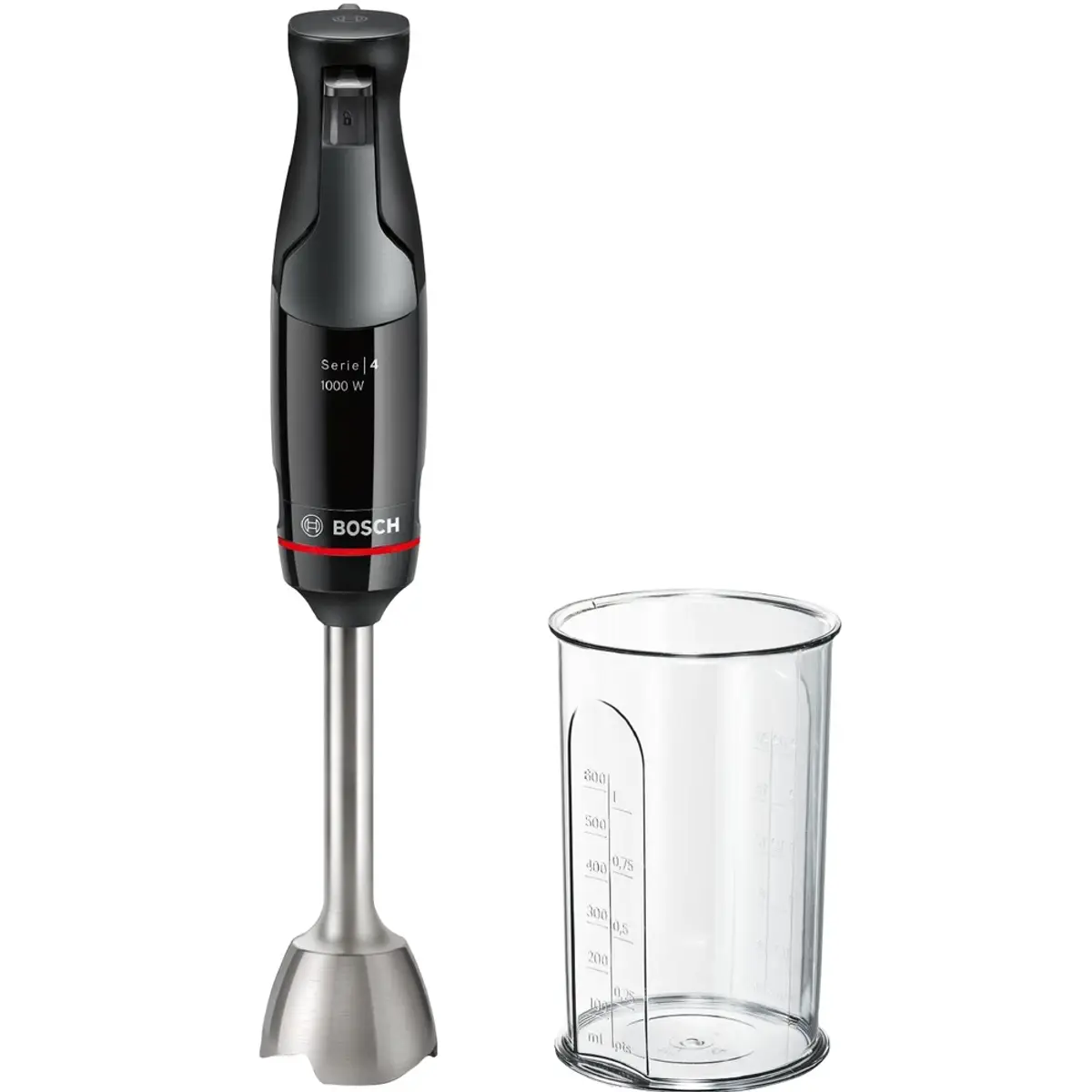 Bosch MSM4B610, coloris Noir, vue de face