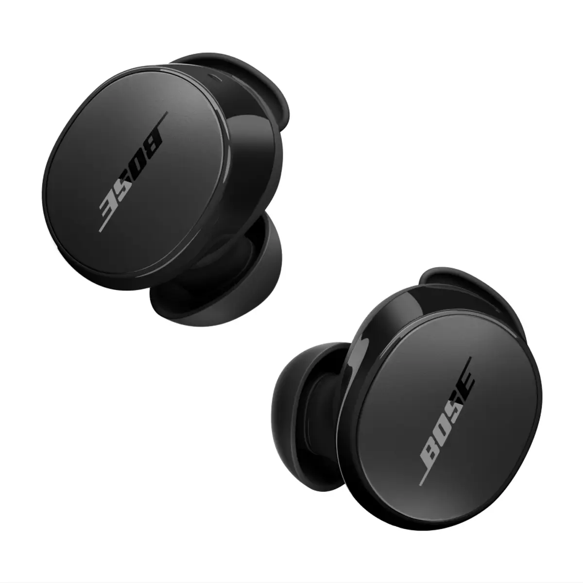 Bose QuietComfort Earbuds, coloris Noir, vue de face