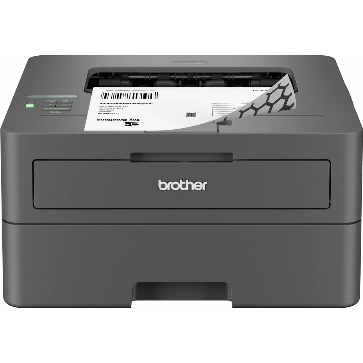 Brother HL-L2445DW, coloris Noir, vue de face