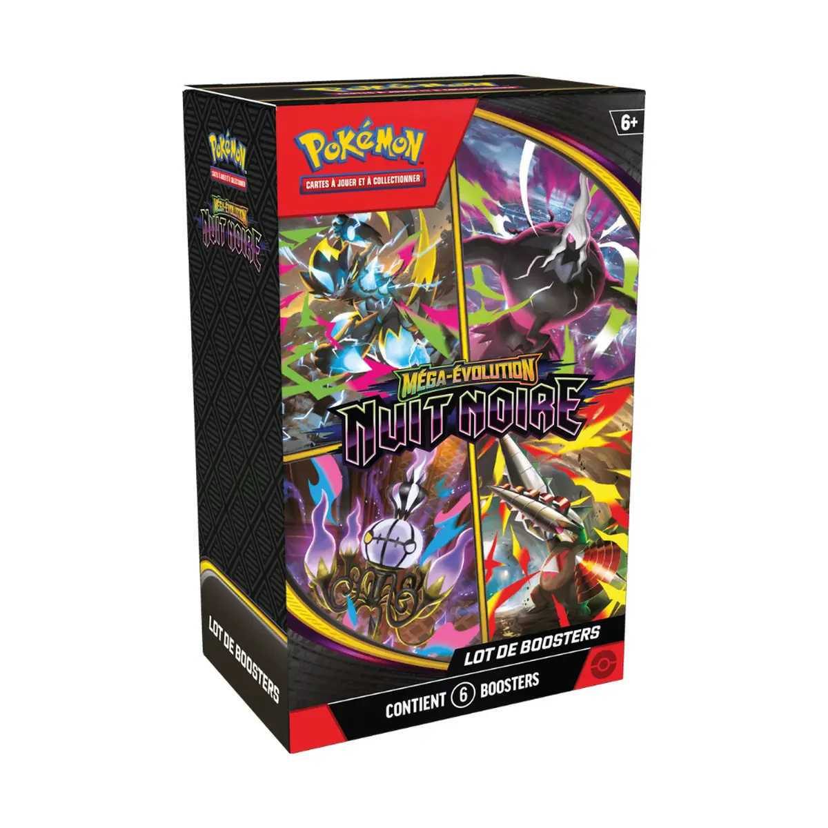Bundle 6 Boosters - Pokemon - Me 05 Nuit Noire — Pokémon TCG