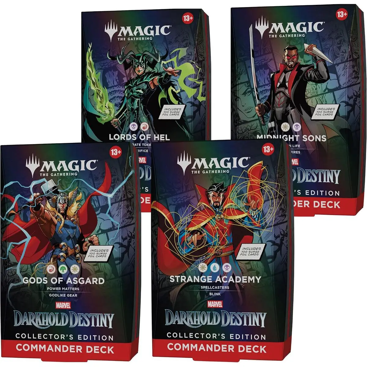 Commander Deck Collector - Magic The Gathering-marvel Darkhold Destiny (ANGLAIS) — Magic: The Gathering