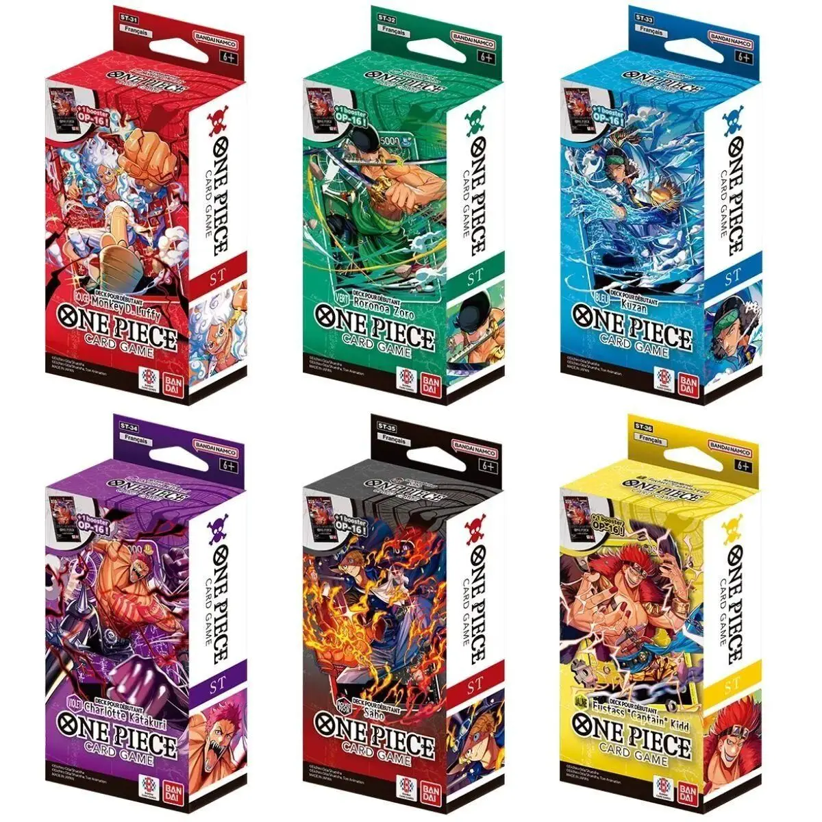Deck - One Piece - St 31 à 36 — One Piece Card Game