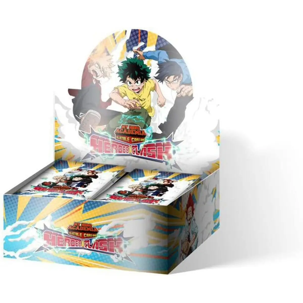 Display-mha Ccg-set 3: Heroes Clash Hanging Mass Booster In Display — Autres cartes et TCG