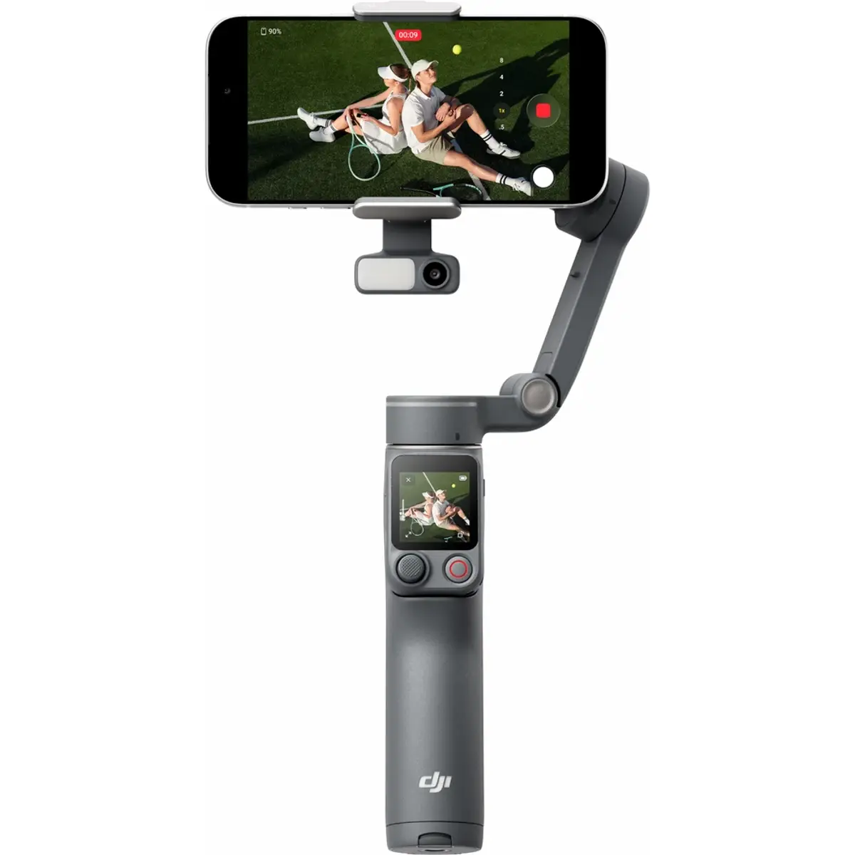 DJI Osmo Mobile 8 Pro Advanced Tracking Combo, coloris Gris, vue de face