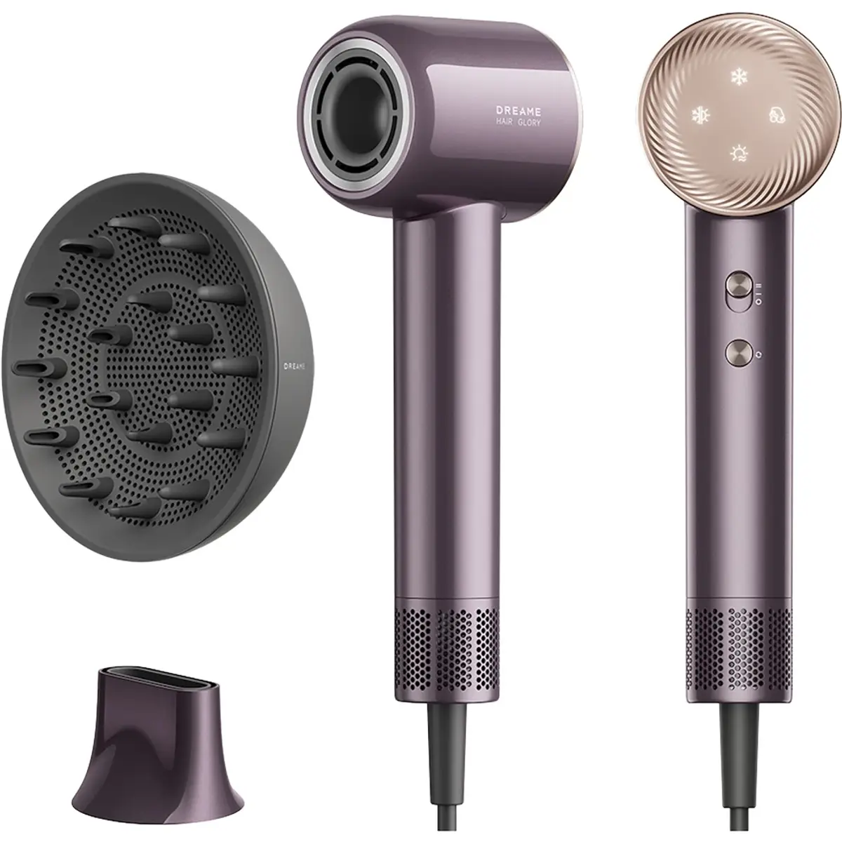 Dreame Glory Combo Violet, coloris Violet, vue de face