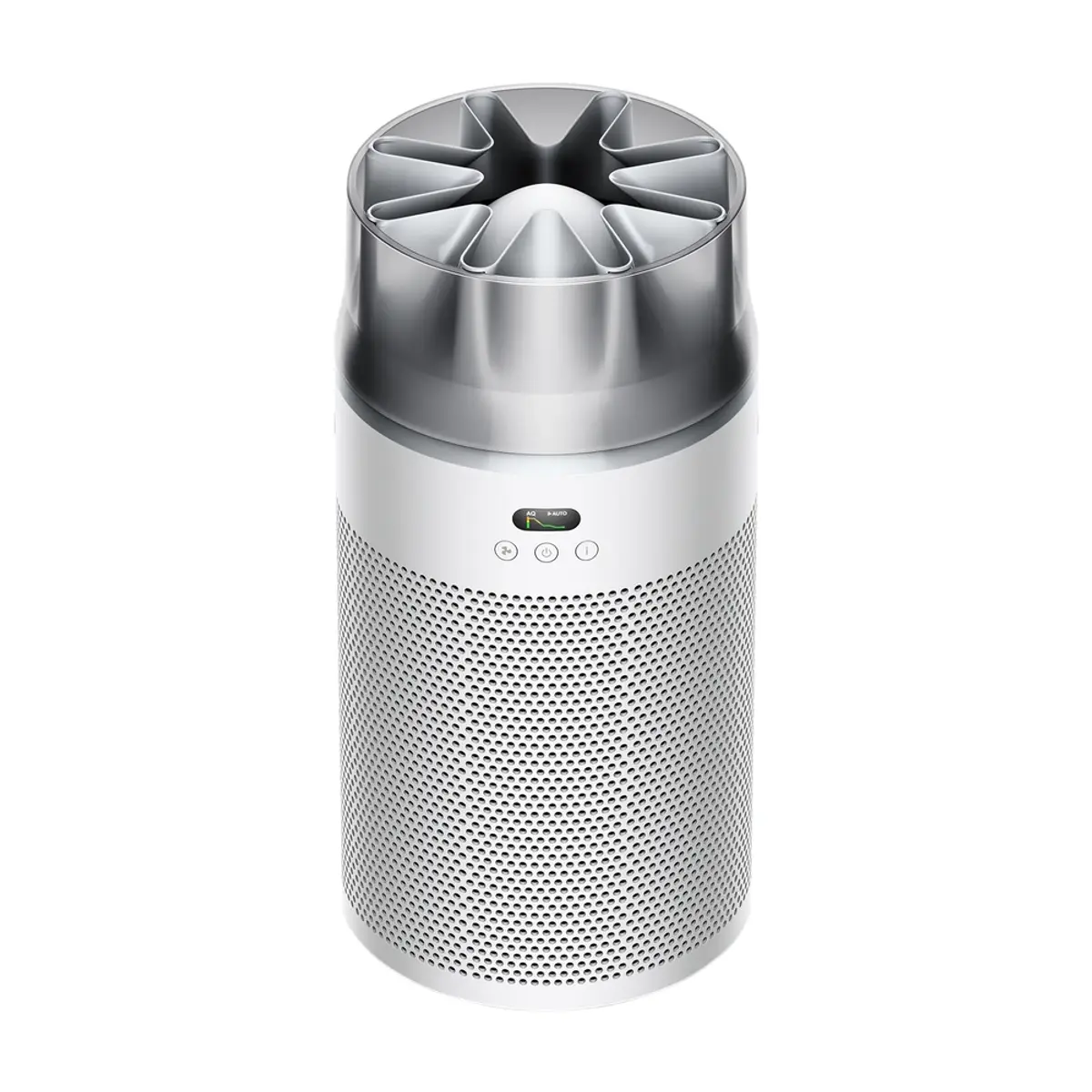 Dyson HushJet Purifier HJ10, coloris Blanc, vue de face