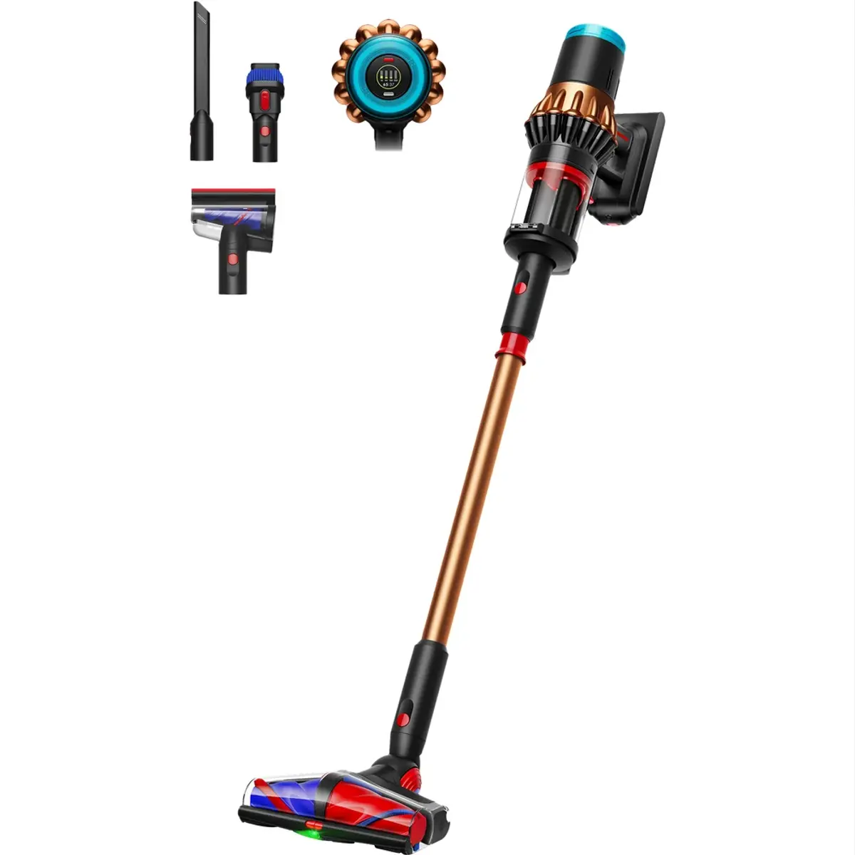Dyson V16 Piston Animal, coloris Multicolore, vue de face
