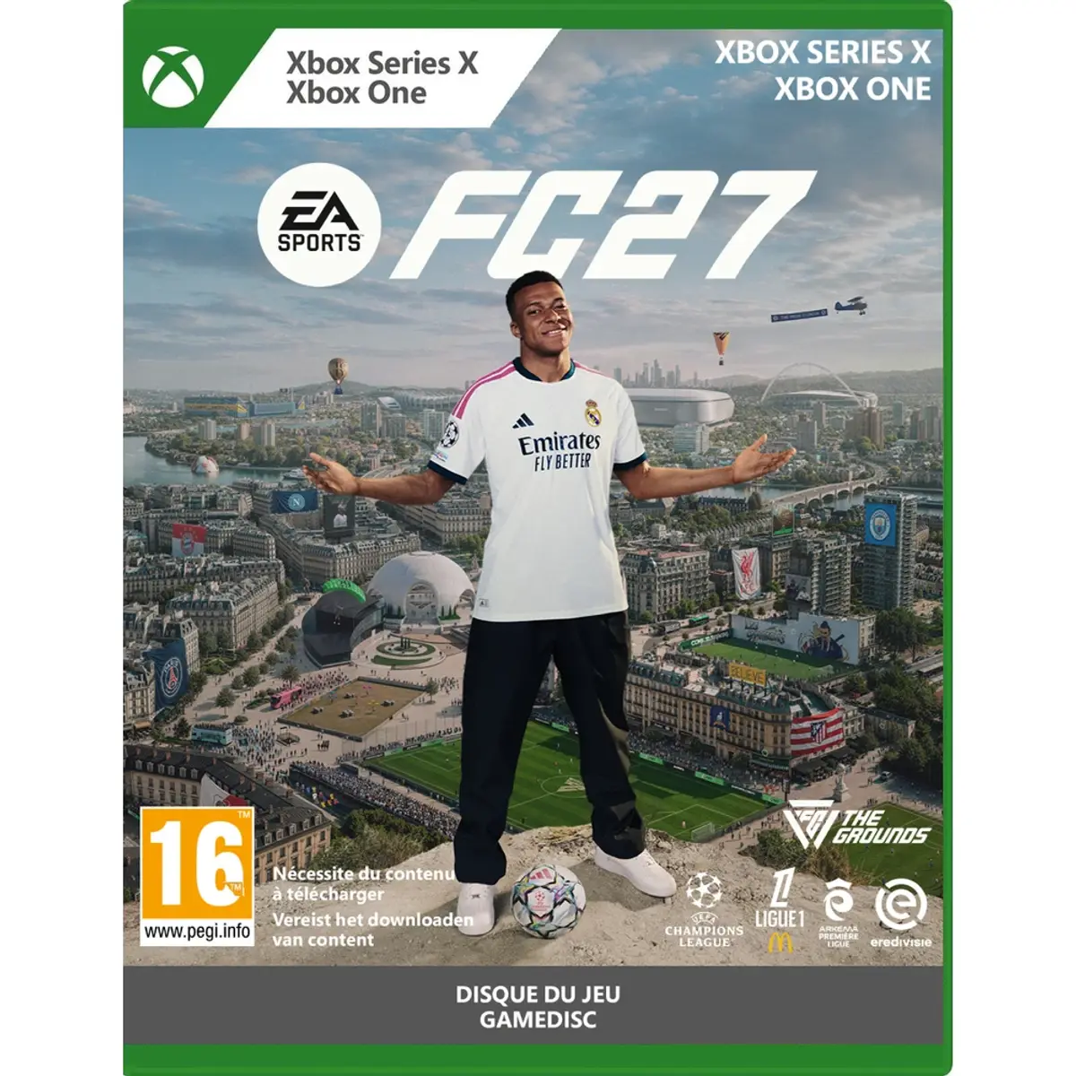 Electronic Arts EA Sports FC 27 Xbox Series X & Xbox One, vue de face