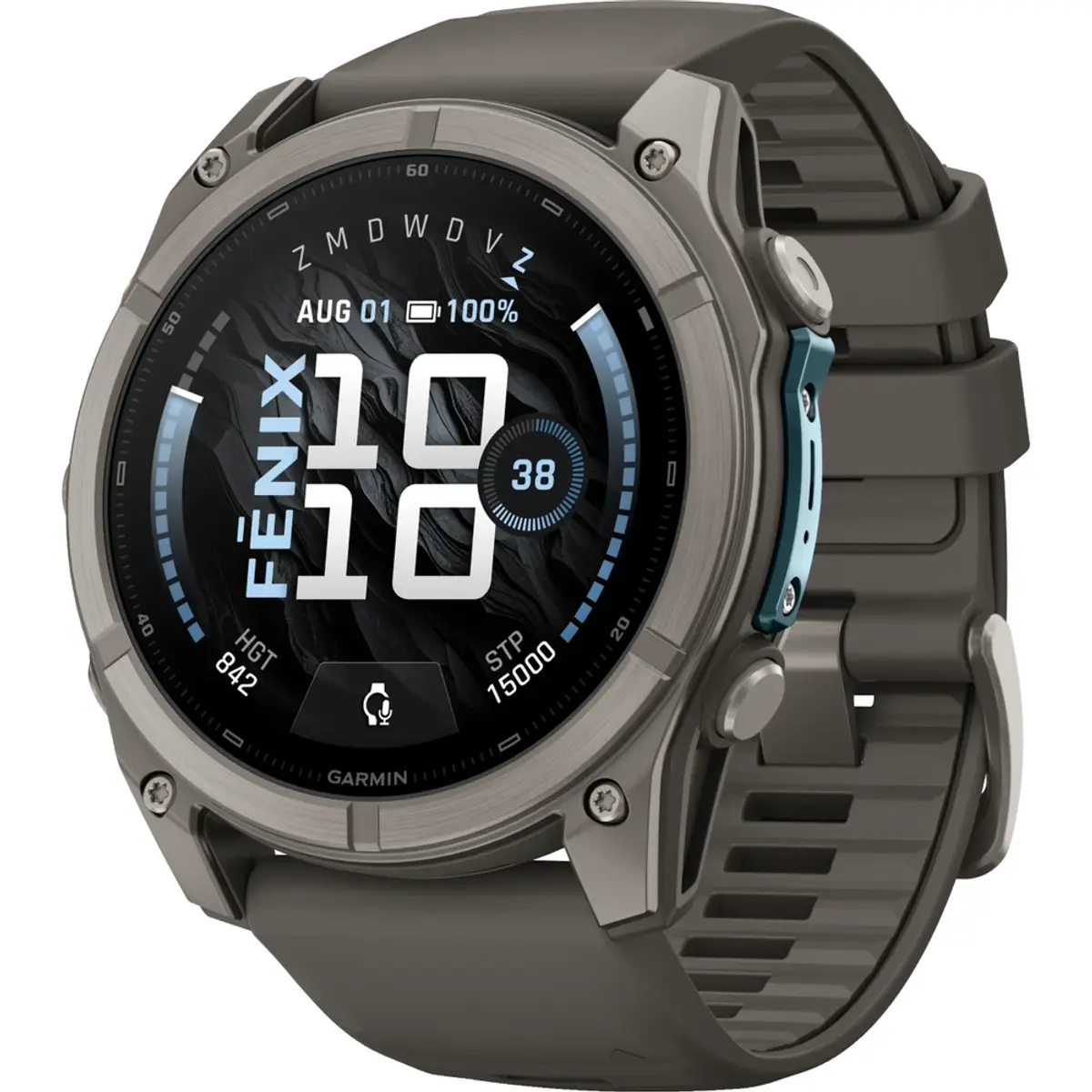 Garmin Fenix 9 Gris 51 mm, coloris Gris, vue de face