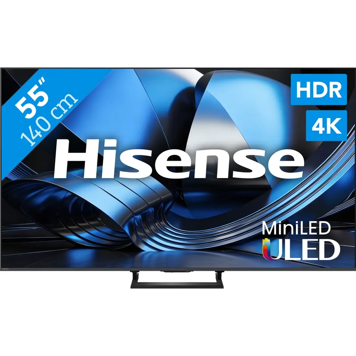 Hisense ULED 55" U79SE (2026), coloris Gris, vue de face