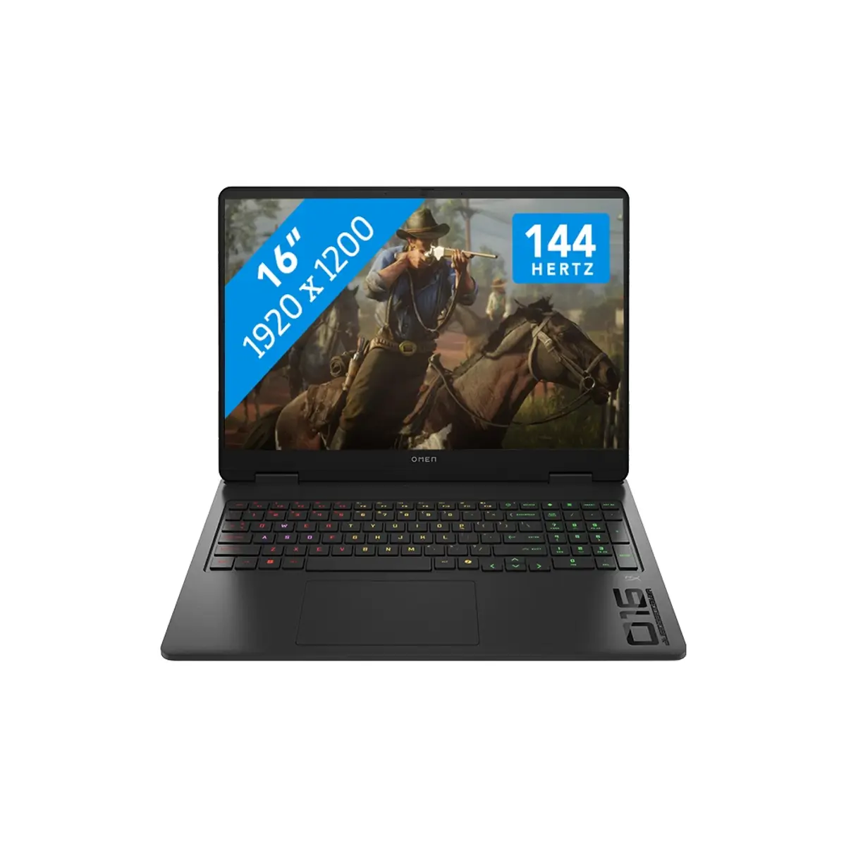 HP OMEN 16-ap0960nd, coloris Noir, vue de face