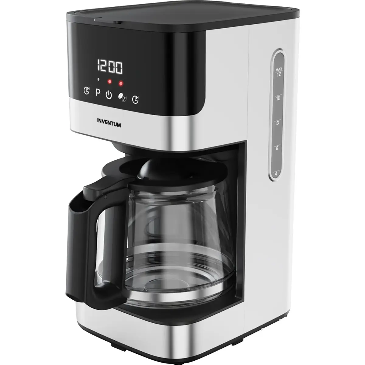 Inventum KZ812D, coloris Argent, vue de face