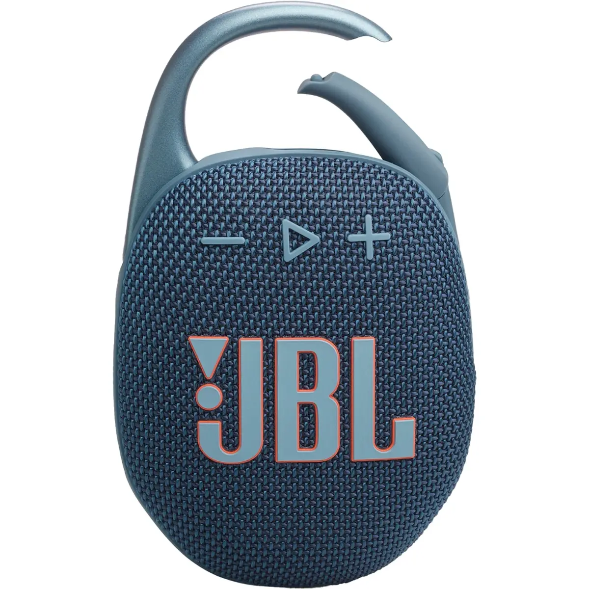 JBL Clip 5 Bleu, coloris Bleu, vue de face