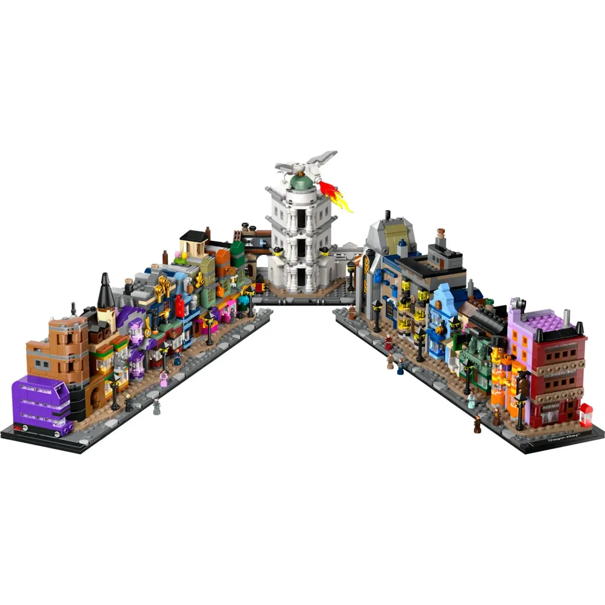 LEGO Harry Potter Les Boutiques Magiques du Chemin de Traverse 76444, coloris Multicolore, vue de face