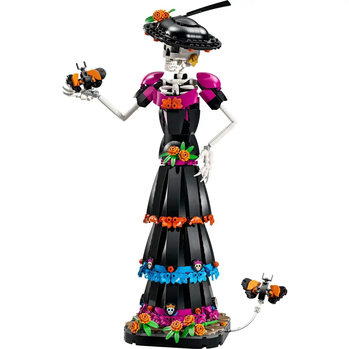 LEGO Ideas La Catrina 21372, coloris Multicolore, vue de face
