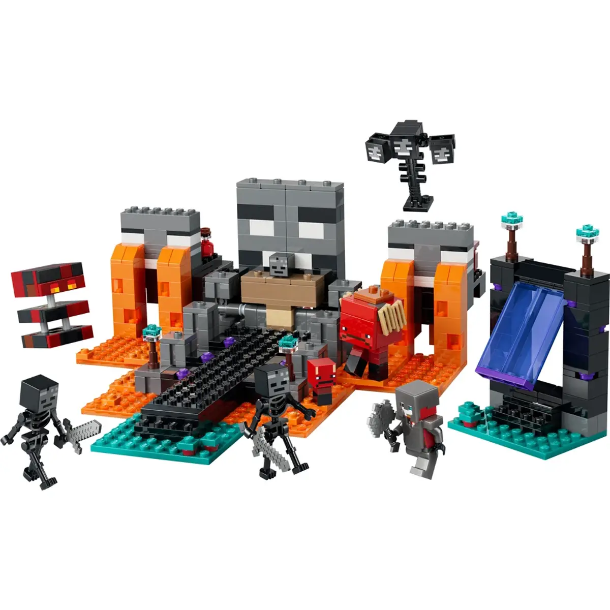 LEGO Minecraft La bataille du Wither 21590, coloris Multicolore, vue de face