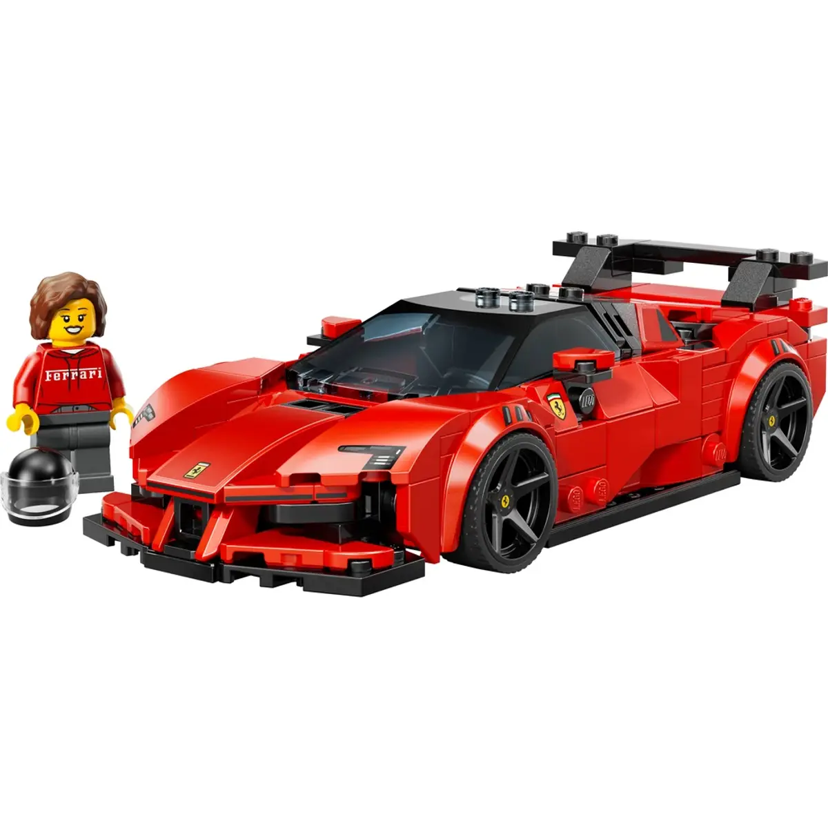 LEGO Speed Champions Voiture de Course Ferrari SF90 XX Stradale 77254, coloris Multicolore, vue de face