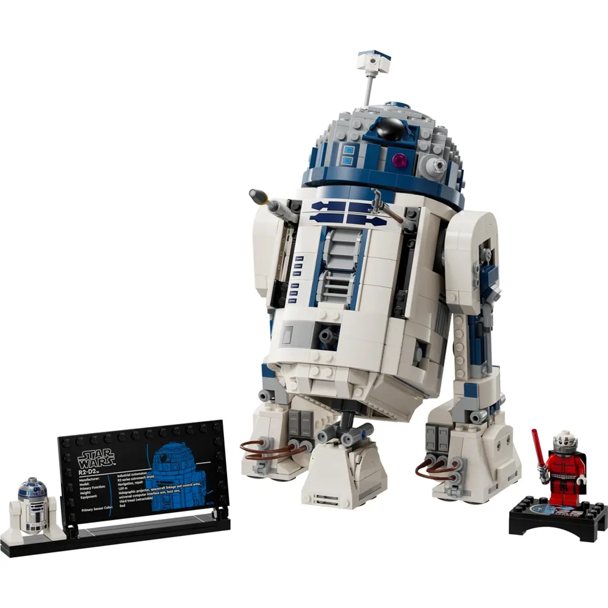 LEGO Star Wars R2-D2 75379, coloris Multicolore, vue de face