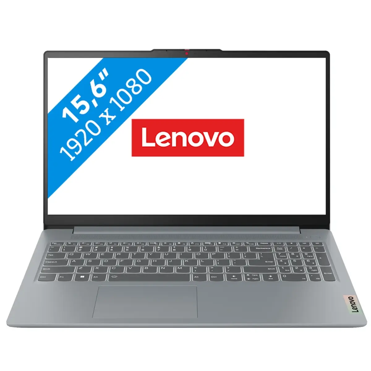 Lenovo IdeaPad Slim 3 15AMN8 82XQ01CPMH, coloris Gris, vue de face