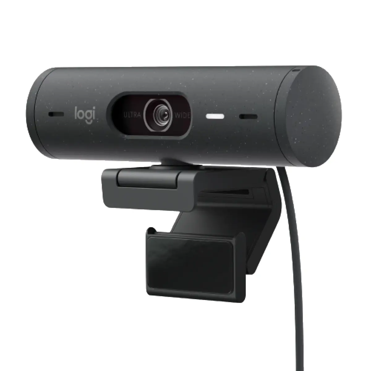Logitech Brio 500 Full HD Webcam Gris, coloris Gris, vue de face