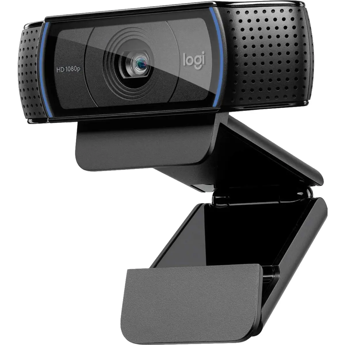 Logitech C920 HD Pro Webcam, coloris Noir, vue de face