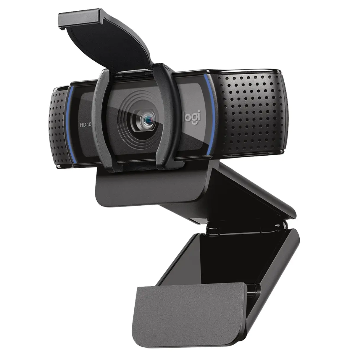 Logitech C920s Pro HD Webcam, coloris Noir, vue de face
