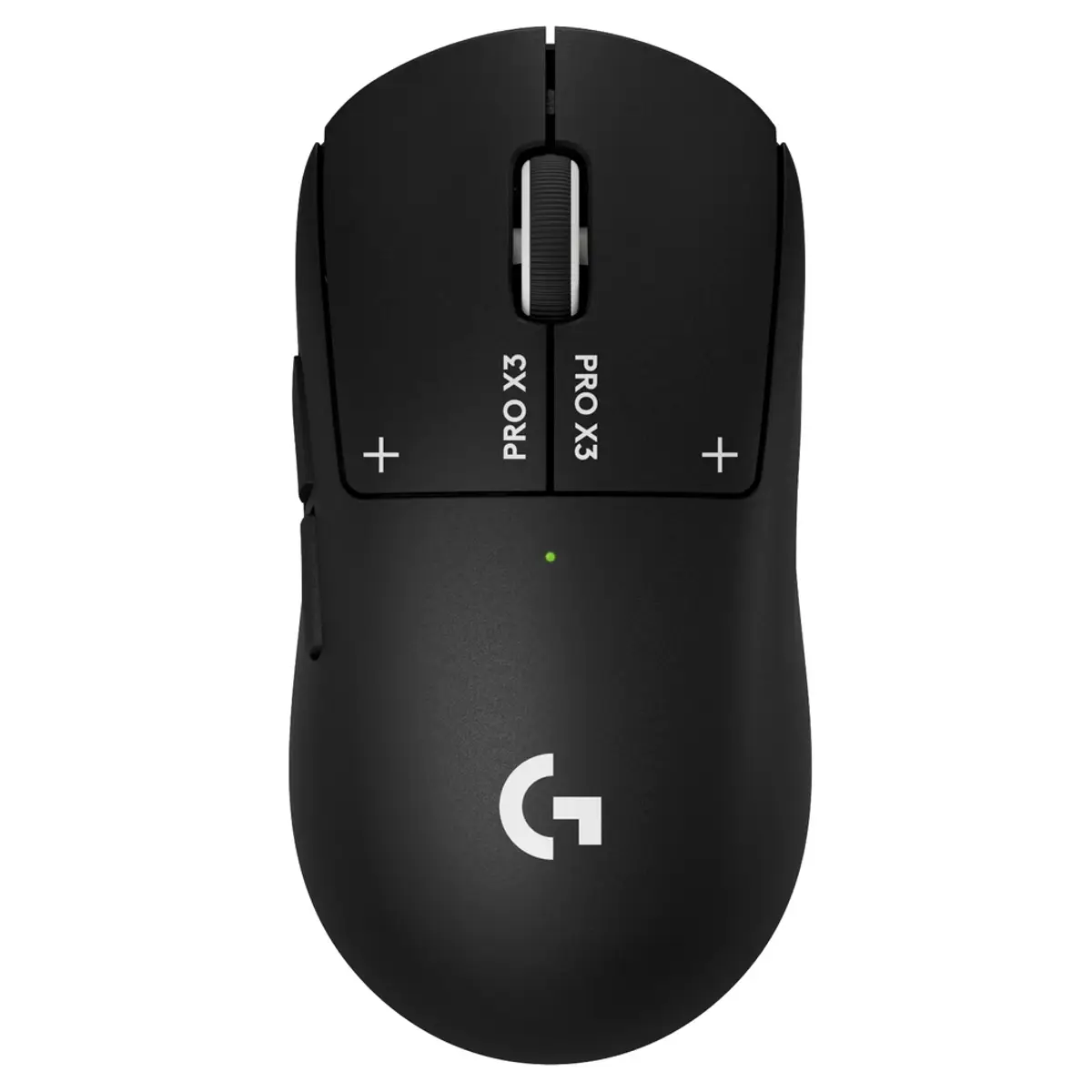 Logitech G PRO X3 SUPERSTRIKE LIGHTSPEED Noir, coloris Noir, vue de face