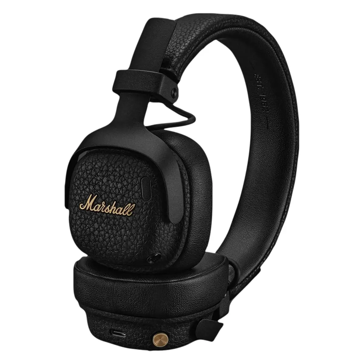 Marshall Milton ANC, coloris Noir, vue de face
