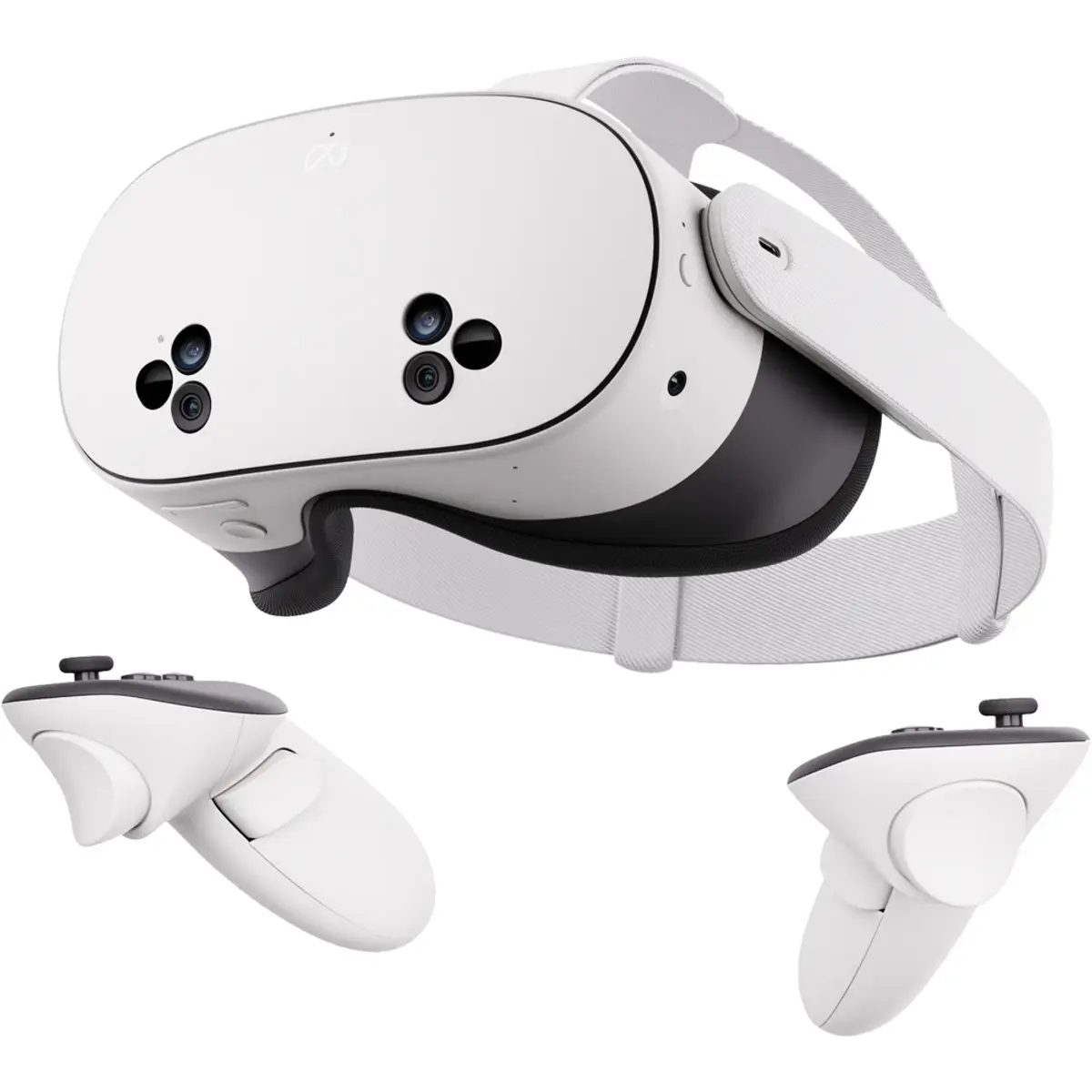 Meta Quest 3S 128 Go, coloris Blanc, vue de face
