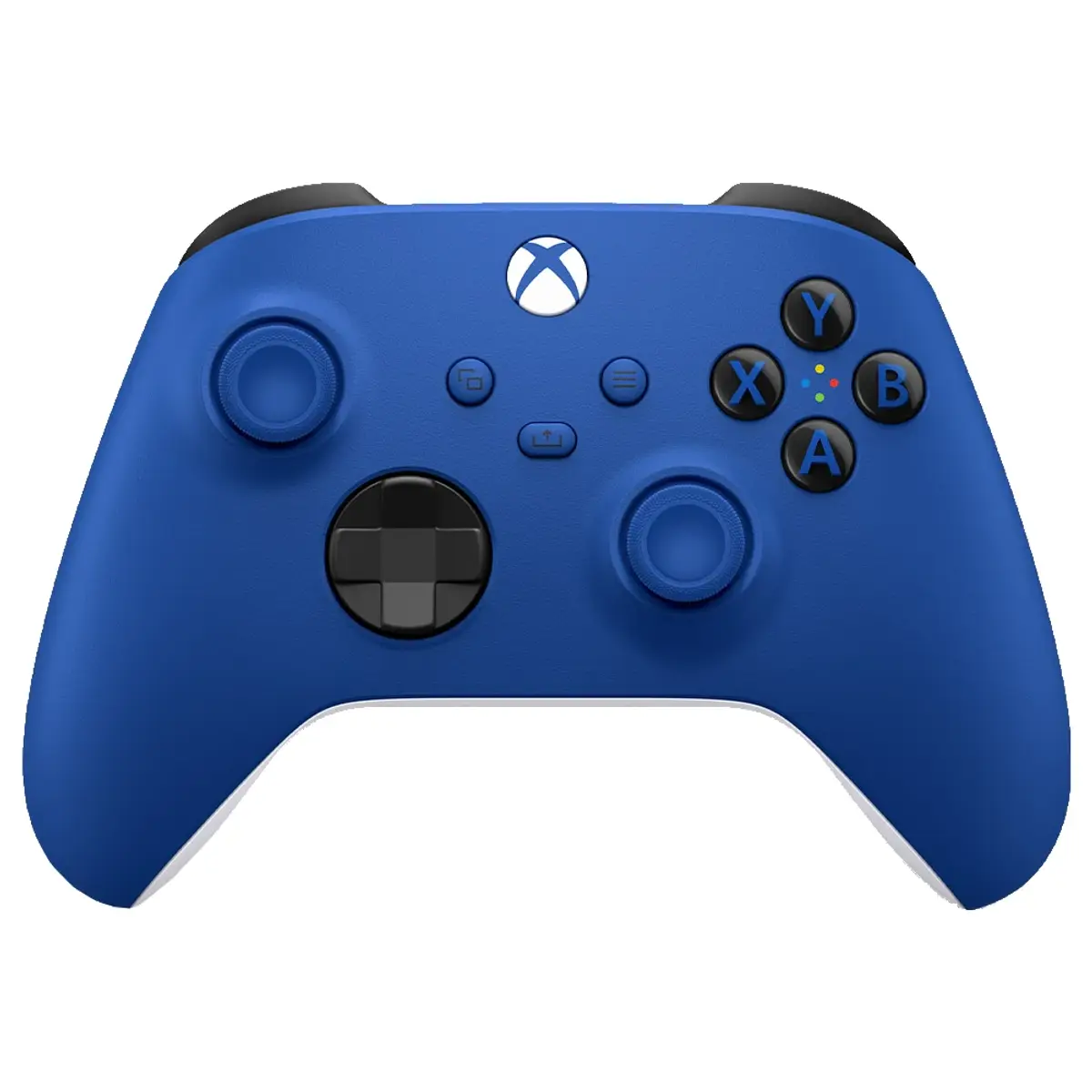 Microsoft Xbox Series X et S Manette Sans Fil, coloris Bleu, vue de face
