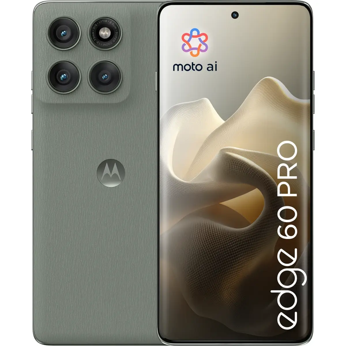 Motorola Edge 60 Pro 512 Go Gris 5G, coloris Gris, vue de face