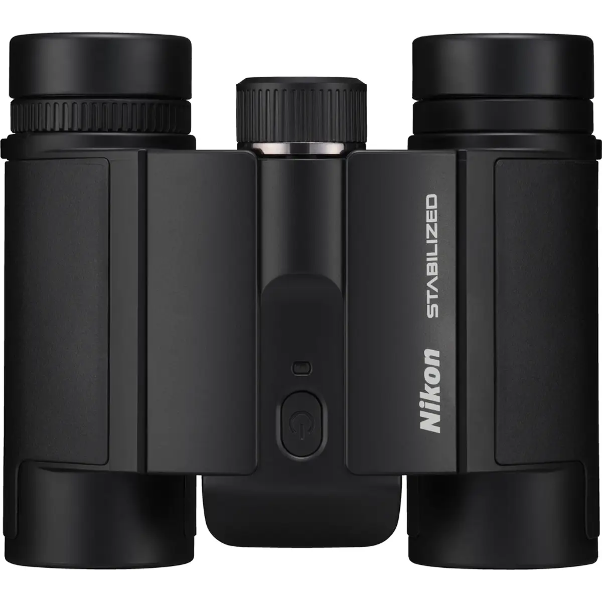 Nikon Stabilized 12x25 S, coloris Noir, vue de face