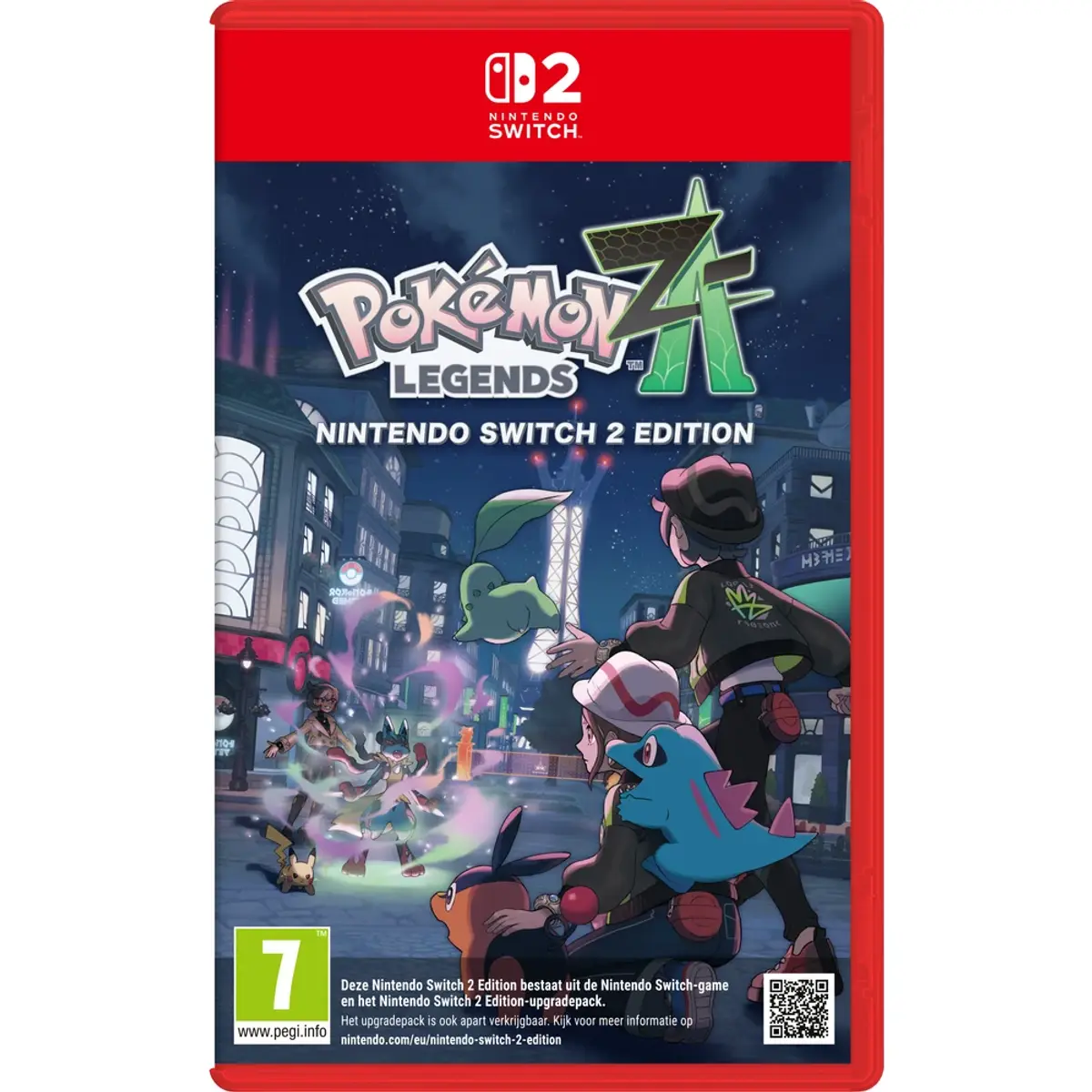 Nintendo Légendes Pokémon Z-A Nintendo Switch 2, vue de face