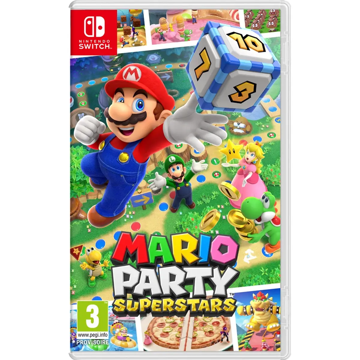 Nintendo Mario Party Super Stars Nintendo Switch, vue de face