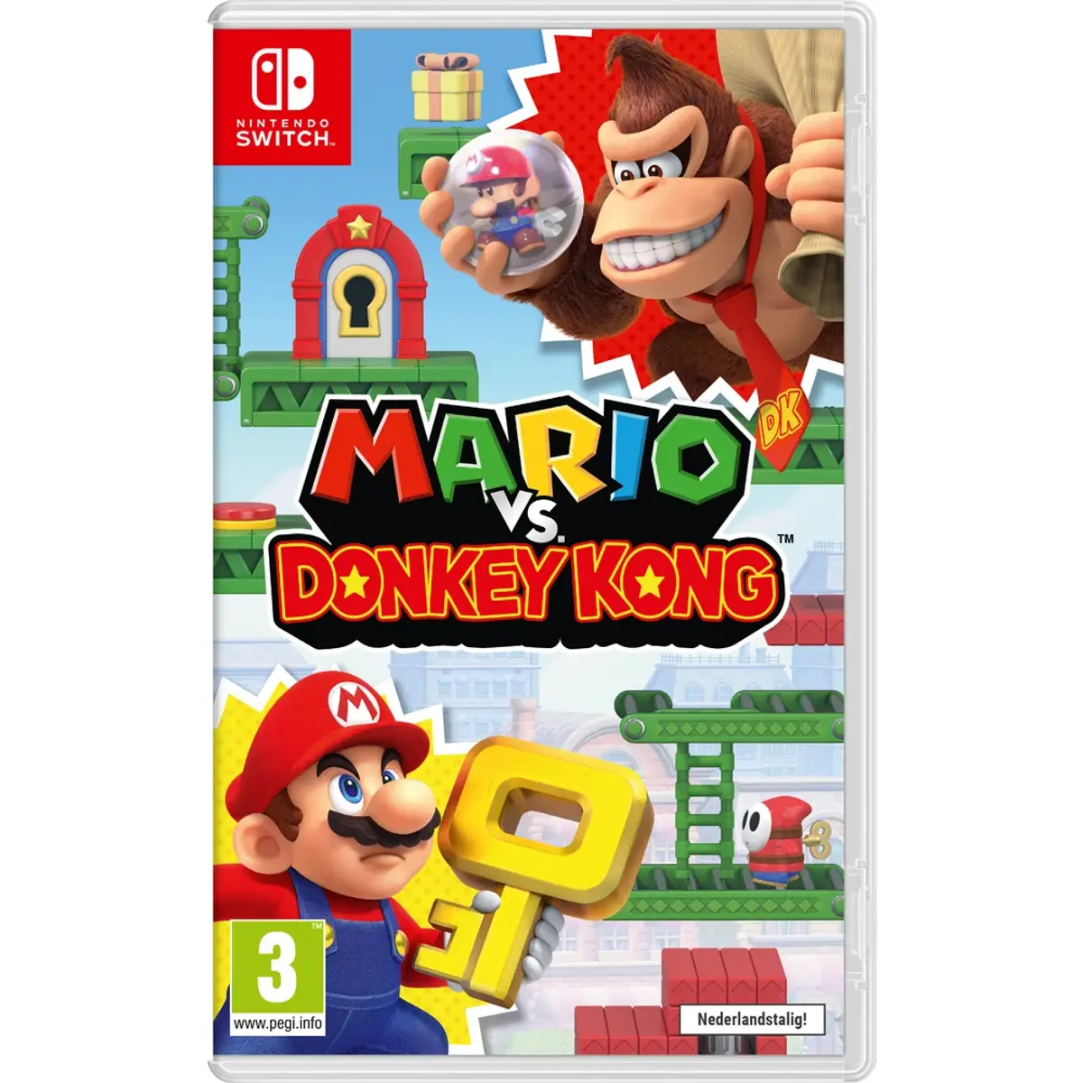 Nintendo Mario vs Donkey Kong Nintendo Switch, vue de face