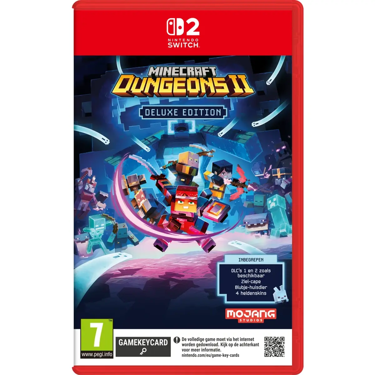 Nintendo Minecraft Dungeons II Deluxe Edition Nintendo Switch 2, vue de face
