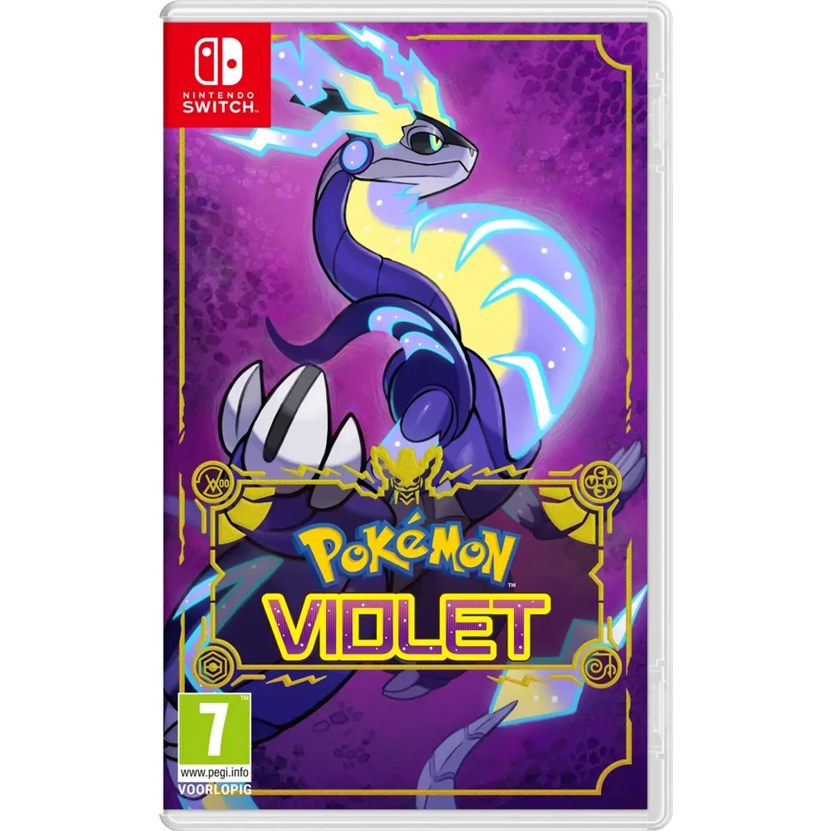 Nintendo Pokémon Violet Nintendo Switch, coloris Violet, vue de face